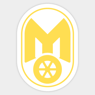 Mitropa M Logo (yellow) Sticker